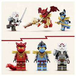 71863 LEGO® NINJAGO Zilvar na draku Grimtaku; monster hračky s 3 minifigurami