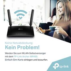 TP-LINK Archer MR400 Wi-Fi router Integrovaný modem: LTE 2.4 GHz, 5 GHz