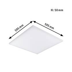 Paulmann Velora 79826 LED panel 19.5 W teplá bílá až denní bílá bílá (matná)