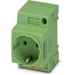 skříňový rozvaděč-zásuvka Phoenix Contact EO-CF/PT/GN zelená (d x š) 60 mm x 45 mm