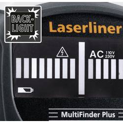 Laserliner detektor MultiFinder Plus 080.965E Detekční hloubka (max.) 100 mm Druh materiálu dřeva, železných kovů, neželezných kovů, kabely vedoucí napětí