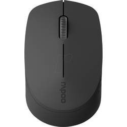 Rapoo M100 myš, přenos bezdrátový, Bluetooth®, 3 tlačítko, 1300 dpi, černá