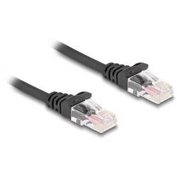 Delock 87992 RJ45 síťové kabely, propojovací kabely CAT 5e 1.00 m černá spirálový kabel 1 ks