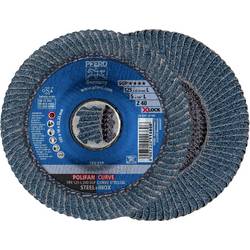PFERD TOOLS 67689063 PFR 125-L Z 40 SGP CURVE STEELOX/X-LOCK vějířový brusný kotouč Průměr 125 mm Ø otvoru 22.23 mm Zrnitost 40 nerezová ocel, ocel 10 ks