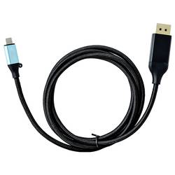 i-tec USB kabel USB-C ® zástrčka, Konektor DisplayPort 1.5 m černá C31CBLDP60HZ Kabel pro displeje USB-C®