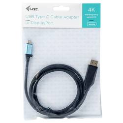 i-tec USB kabel USB-C ® zástrčka, Konektor DisplayPort 1.5 m černá C31CBLDP60HZ Kabel pro displeje USB-C®
