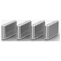 LINDY Zámek k portu USB-C® Lindy - Schloss für USB-C-Port - weiß sada 4 ks bílá zámek s klíčem vč. 1 klíče 40427