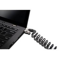 Kensington kabelový zámek pro notebooky, kódový zámek s klíčem supersilný uzavírací knoflík T-Bar pro ochranu proti manipulaci 1850 mm Microsaver 2.0