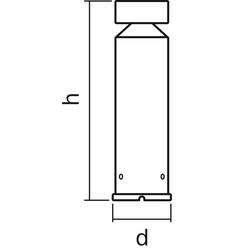 OSRAM HOMELIGHTING ENDURA Style Cylinder 50cm 6W 4099854453106 venkovní nástěnné LED osvětlení LED 6.00 W Steel