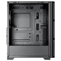 Chieftec AS-02B-TG-OP midi tower PC skříň černá 1 předinstalovaný ventilátor, boční okno