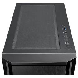 Chieftec AS-02B-TG-OP midi tower PC skříň černá 1 předinstalovaný ventilátor, boční okno