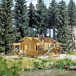 Busch 1855 H0 Sjezdové hütte ve výstavbě