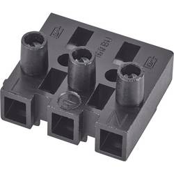 Adels-Contact 11780, 160 BU/3 DSS, kabelová svorka, -2.5 mm², kontakty 3, černá, 1 ks