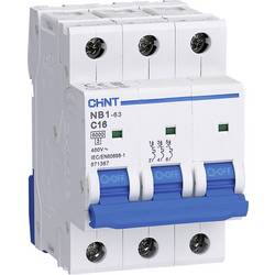 Chint 179689 NB1L elektrický jistič 3pólový 25 A
