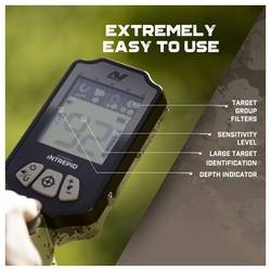 MineLab X-Terra Intrepid Tactical detektor kovu digitální (LCD) 3708-0201