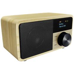 Sangean Genuine Mini DDR-7 A500429 stolní rádio, DAB+, FM, AUX, Bluetooth, dřevo