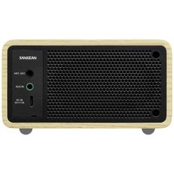 Sangean Genuine Mini DDR-7 A500429 stolní rádio, DAB+, FM, AUX, Bluetooth, dřevo