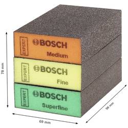 Bosch Accessories EXPERT S471 2608901175 brusný blok (d x š x v) 97 x 69 x 26 mm 3 ks