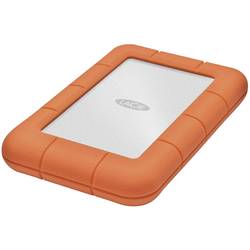 LaCie Rugged Mini, Rugged Mini, 1 TB, externí HDD 6,35 cm (2,5), USB 3.2 (Gen 1x1) , stříbrná, oranžová, 301558