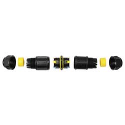 Kabelová TRU Components IP68, push-in, 5 pól., 0,5-4,0 m² TC-14745244 černá TRU COMPONENTS Množství: 1 ks