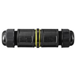 Kabelová TRU Components IP68, push-in, 3 pól., 0,5-4,0 m² TC-14745252 černá TRU COMPONENTS Množství: 1 ks