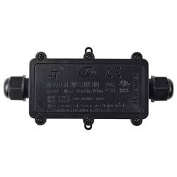TRU Components zásuvka pro odkládání IP68, 2 vstupy, 0,5 - 2,5 m² TC-14745276 černá TRU COMPONENTS Množství: 1 ks