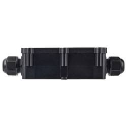 TRU Components zásuvka pro odkládání IP68, 2 vstupy, 0,5 - 2,5 m² TC-14745276 černá TRU COMPONENTS Množství: 1 ks