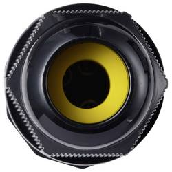 Kabelová TRU Components vodotěsná spojka IP68, šroubovací kontakt 3 pól., 0,5-2,5 m² TC-14745236 černá TRU COMPONENTS Množství: 1 ks
