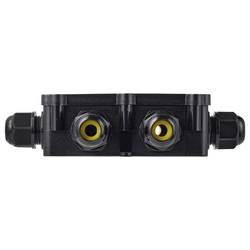 TRU Components zásuvka pro odkládání IP68, 5 vstupů, 0,5 - 2,5 m² TC-14745284 černá TRU COMPONENTS Množství: 1 ks