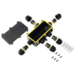 TRU Components zásuvka pro odkládání IP68, 5 vstupů, 0,5 - 2,5 m² TC-14745284 černá TRU COMPONENTS Množství: 1 ks