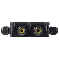 TRU Components zásuvka pro odkládání IP68, 4 vstupů, 0,5 - 2,5 m² TC-14745280 černá TRU COMPONENTS Množství: 1 ks