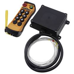TRU COMPONENTS TC-Q600 36-480V TC-14232272 Průmyslové dálkové ovládání 6-kanálové, 36-480 V. 1 sada