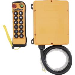 TRU COMPONENTS TC-Q1200 12-24V TC-14232312 Průmyslové rádiové dálkové ovládání, 12 kanálů, 12–24 V 1 sada