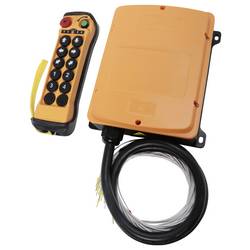 TRU COMPONENTS TC-Q1000 12-24V TC-14232304 Průmyslové rádiové dálkové ovládání, 10 kanálů, 12–24 V 1 sada