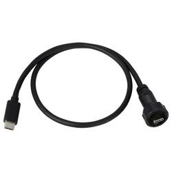 TRU COMPONENTS TC-E10T-MT3-MWA/NWA-0.5PV-S TC-13543584 USB konektor 0.5 m, 1 ks