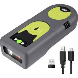 inateck BCST-42_green skener čárových kódů Bluetooth, bezdrátové 1D, 2D LED Černá, Green ruční skener vč. stojánku