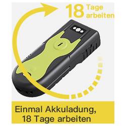 inateck BCST-42_green skener čárových kódů Bluetooth, bezdrátové 1D, 2D LED Černá, Green ruční skener vč. stojánku