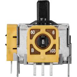 TRU COMPONENTS 98002C3 joystick 12 V/DC plastová páka pájecí piny 1 ks