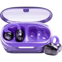 JBL Soundgear Clips TWS otevřená sluchátka Bluetooth®, Bez kabelu stereo nachová headset, odolné vůči potu, dotykové ovládání