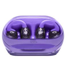 JBL Soundgear Clips TWS otevřená sluchátka Bluetooth®, Bez kabelu stereo nachová headset, odolné vůči potu, dotykové ovládání