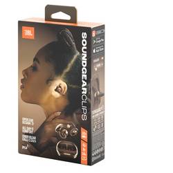 JBL Soundgear Clips TWS otevřená sluchátka Bluetooth®, Bez kabelu stereo měděná headset, odolné vůči potu, dotykové ovládání Hi-Fi