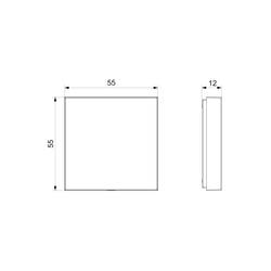 Müller KNX 24087 pokojový termostat, hygrostat GS 10.00 knx