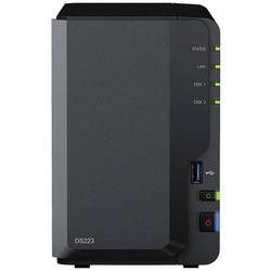 Synology DiskStation DS223 skříň pro NAS server 0 GB 2 Bay přední USB 3.0 konektor, hardware a software Synology® , hardwarové šifrování, vč. cloudových