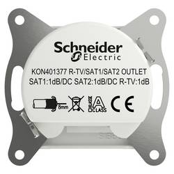 Schneider Electric Koncová účastnická zásuvka TV/SAT/SAT Asfora Signální bílá (RAL 9003) EPH3670121D 1 ks