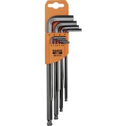 Bahco šestiúhelník sada klíčů 1.5 mm, 2 mm, 2.5 mm, 3 mm, 4 mm, 5 mm, 6 mm, 8 mm, 10 mm 9dílná