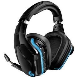 Logitech Gaming G935 Headset uzavřená (Over Ear) kabelová 7.1 Surround černá, RGB Redukce šumu mikrofonu regulace hlasitosti, Vypnutí zvuku mikrofonu, Vibrace