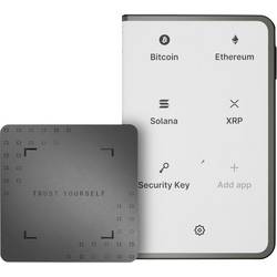Ledger Stax Crypto Hardware Wallet+Recovery Key Hardwarová peněženka černá USB-C® 1 ks STAX-RKEY-ESDEPTIT