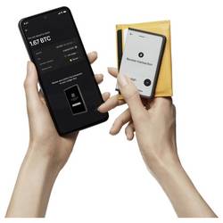 Ledger Stax Crypto Hardware Wallet+Recovery Key Hardwarová peněženka černá USB-C® 1 ks STAX-RKEY-ESDEPTIT