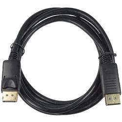 LogiLink DisplayPort kabel Konektor DisplayPort, Konektor DisplayPort 10.00 m černá CV0077 Kabel DisplayPort