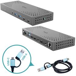 i-tec USB-C® dokovací stanice I-TEC USB3.0/USB-C/TB 3x4K Dock G2 PD100